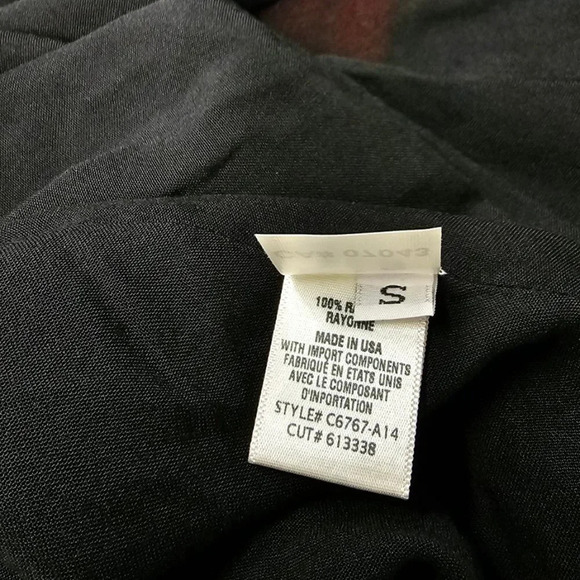 Anthropologie Cloth & Stone Tie Back Dress  Size Small - Picture 7 of 7